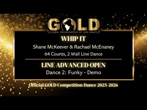 GOLD 2025 Line Advanced Open - Dance 2: Funky "Whip It" - Demo with music