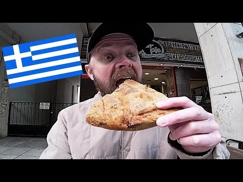 The ULTIMATE Greek Street Food Tour In Athens Greece! 🇬🇷