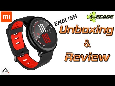 XIAOMI AMAZFIT PACE : Unboxing and Review