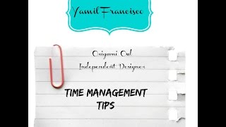 Time Management Tips for Direct Sales - Origami Owl