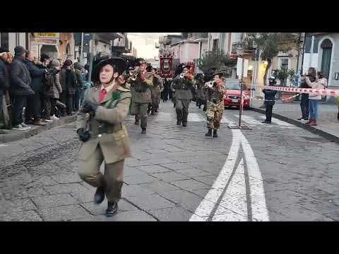 la Fanfara Bersaglieri di Zafferana Etnea