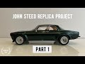 Using this model as a guide, we're building a Jaguar Broadspeed John Steed Replica.