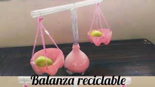 COMO HACER UNA BALANZA ESCOLAR .