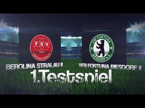 1.Testspiel  2.Herren ! FSV BEROLINA STRALAU 01 II vs. VFB FORTUNA BIESDORF II