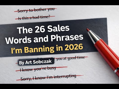 26 Sales Words to Ban in 2026: Better Language Strategies