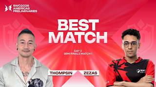 THOMPSIN VS ZEZAS || BEST MATCH | AMERICAS PRELIMINARIES DAY 2 | SWC2026 | Summoners War