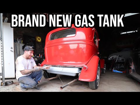 How To Install a Stewart Warner Universal Fuel Level Sender - 1934 Ford Tudor