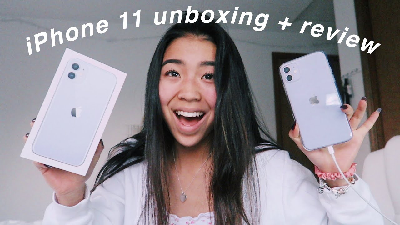 iPhone 11 unboxing + first impressions!!