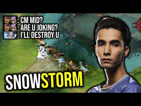 DON'T TRY THIS AT HOME..!! Cary Crystal Maiden Mid by Sumail 7.21c | Dota 2