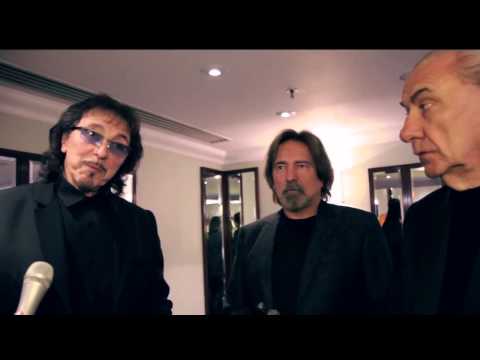 Tony Iommi, Bill Ward, Geezer Butler at The Ivor Novello Awards 2015
