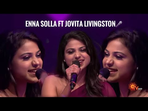 Small glimpse from Sun awards 2023 ❤️🎤 Enna solla | Ft Jovita Livingston