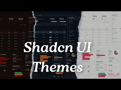 How to add different color or gradient themes to shadcn UI with light and dark mode