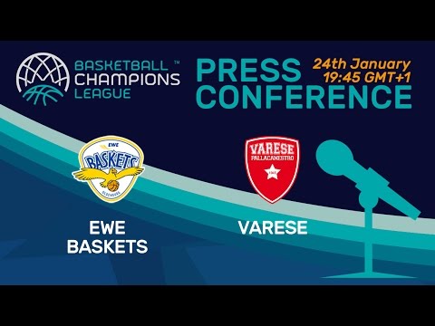 EWE Baskets v Varese - Press Conference - Basketball Champions League