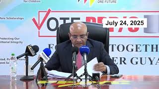 VP Jagdeo reveals masterplan between APNU, AFC and WIN