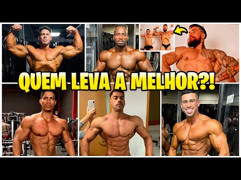 RAMON E MADELMAN MOSTRAM O SHAPE! GORILA POSA COM JUAN! E NA MENS PHYSIQUE MAURO EDVAN E PEDRO LIMA!