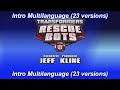 Transformers Rescue Bots Intro Multilanguage 23 Versions