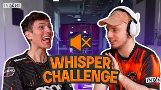 Whisper Challenge With Boaster and Derke