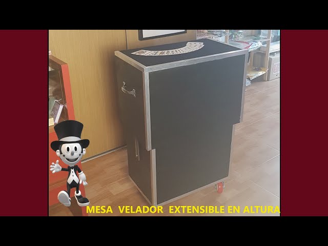 Vídeo relacionado con MagiDeal Mesa de Trucos de Mago, Mesa de Juego de Escenario, Accesorio de actuación, fácil de Transportar, Estuche para de para espectáculos