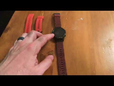 Garmin QuickFit 22 Heathered nylon band review - 6 months in