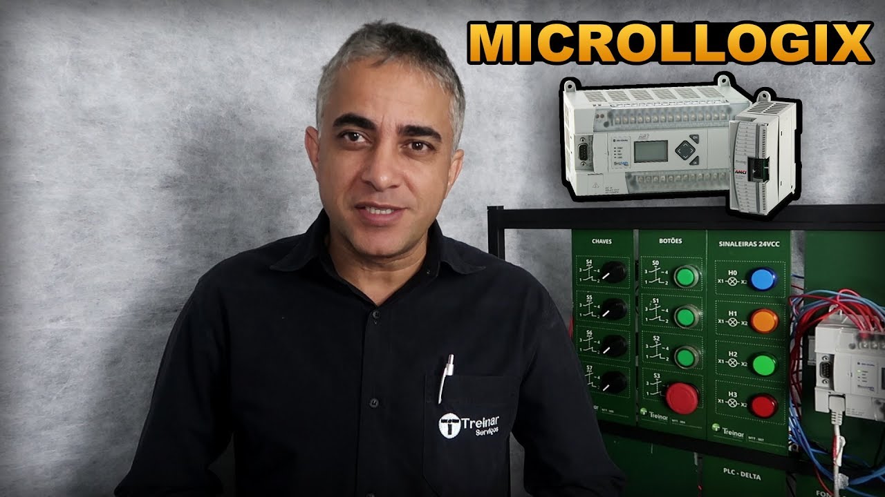 Microllogix! CLP Rockwell Allen Bradley - Entradas e Saídas #02