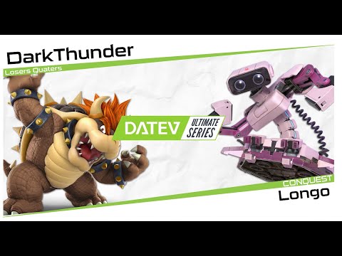 DATEV Ultimate Series - Conquest [Loser Quarters] - HIVE | DarkThunder (Bowser) Vs SSP | Longo (ROB)