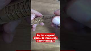 #3dprinting Disk detainer lock core mechanism