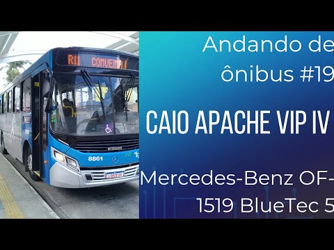 Andando de Caio Apache Vip IV Mercedes-Benz OF-1519 BlueTec 5 (Atlântico Transportes 8861)