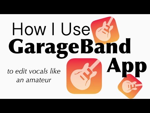 How I record vocals from GarageBand App