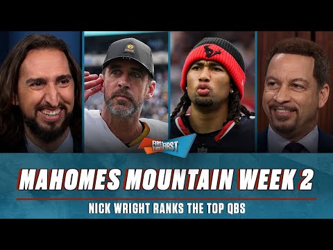 Mahomes Mountain for Week 2: Aaron Rodgers & Josh Allen rise, C.J. Stroud falls | FIRST THINGS FIRST