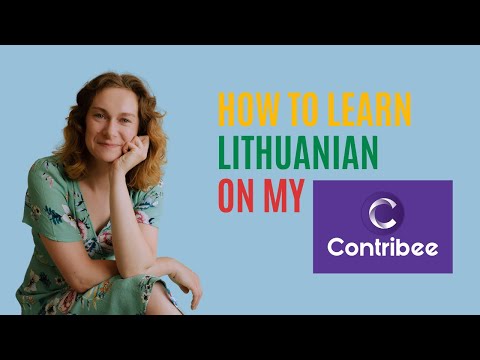 How to learn Lithuanian on my Contribee page