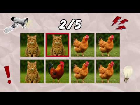 Diga GALINHA e GATO na batida se você errar vai tentar de novo 