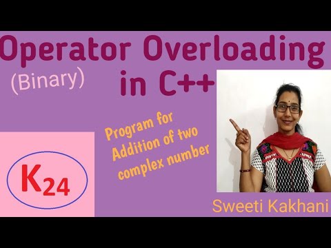 Operator Overloading Add Two Complex Number Using Binary Operator Overloading