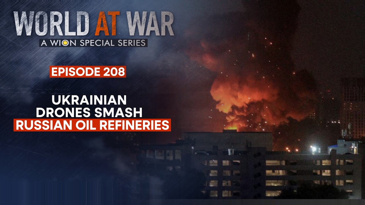 Ukrainian drones smash Russian Oil Refineries pushing back Kremlin's War Machine | World at War
