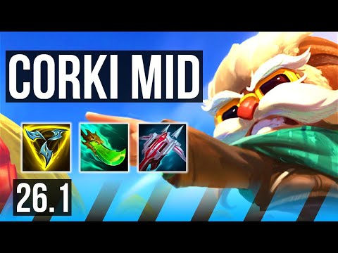 CORKI vs FIZZ (MID) | Summon Aery | KR Master | 26.1