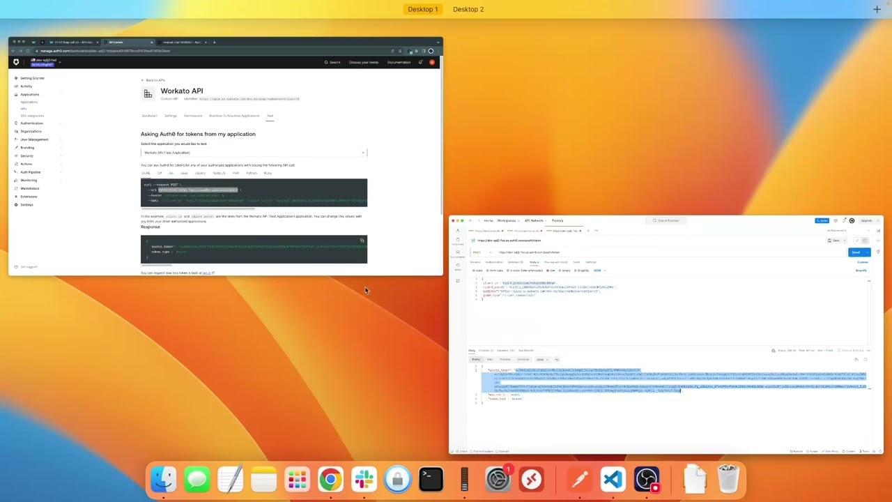 Workato API Management with auth0 IDP