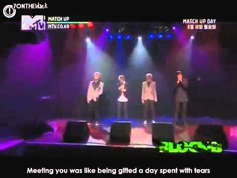 [7ONTHEBLOCK] 110810 MTV Match Up Ep. 8 (2 of 7) Vocal Line + Jaehyo Solo + Skit