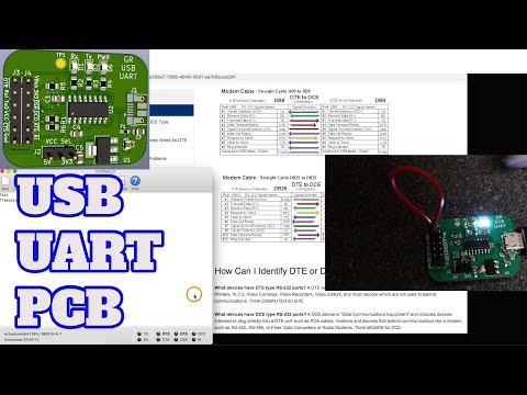 USB to UART Module Design - CH340 Breakout for All UART Pins