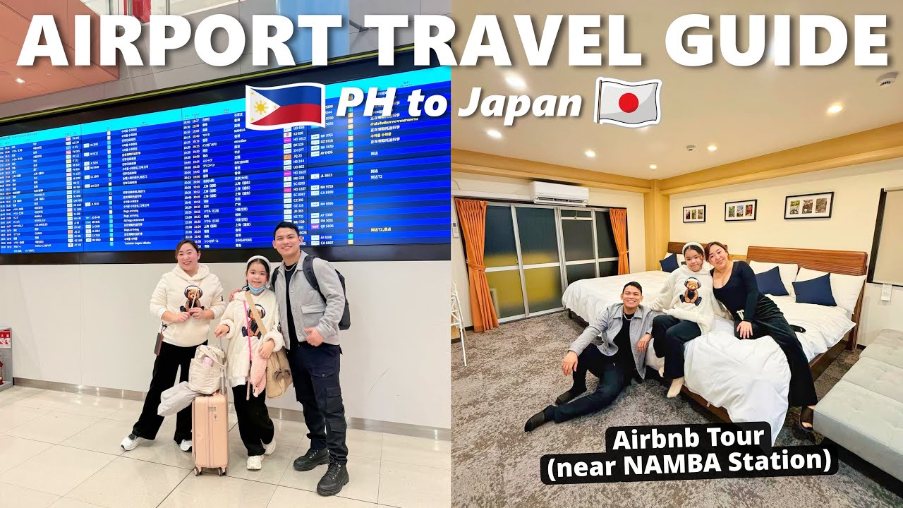 PH 🇵🇭 to Japan 🇯🇵 Travel Guide & Tips + Airbnb Room Tour (Sulit ng Na-Book Namin!) Japan Vlog Part 1