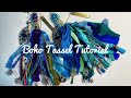 Boho Gypsy Tassel Tutorial Using Grandma’s Thimbles - Nina Ribena Boho Gypsy Tassel Tutorial Using Grandma’s Thimbles