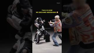 ENHYPEN Outside MV vs Behind the Scene 😂 how we become Heeseung #enhypen #heeseung #ni_ki #outside