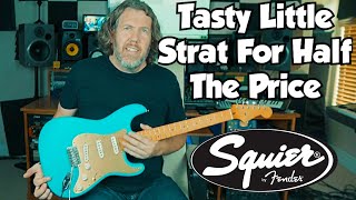 Video thumbnail for Squier 40th Anniversary Stratocaster - Vintage Edition by Rich Bischoff