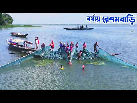 বর্ষায় সিরাজগঞ্জের বাথানভূমি রেশমবাড়ি || Panorama Documentary