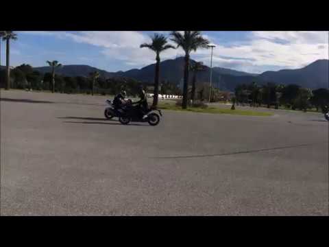 Yamaha R25 kaza kıl payı