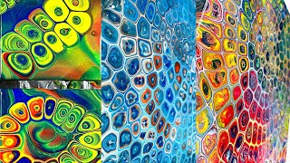 VENETIAN GLASS Chameleon Cell Acrylic Pouring for Inspiration and Therapy