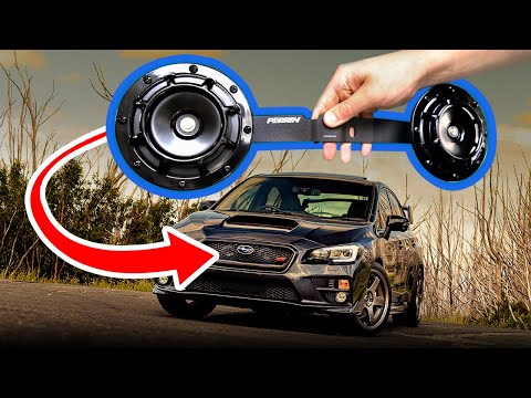 Hella Style Supertone Horn Install Guide | Sound vs Stock Comparison for Subaru WRX STI