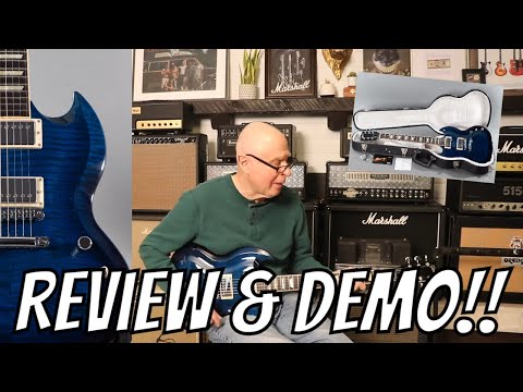 '12 Gibson Sg Diablo Premium Plus Manhattan Midnight | Review & Demo!