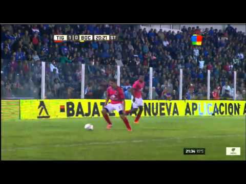 Gol de Janson - Tigre 1 Vs 0 Boca Juniors - Fecha 10 - Liga Argentina