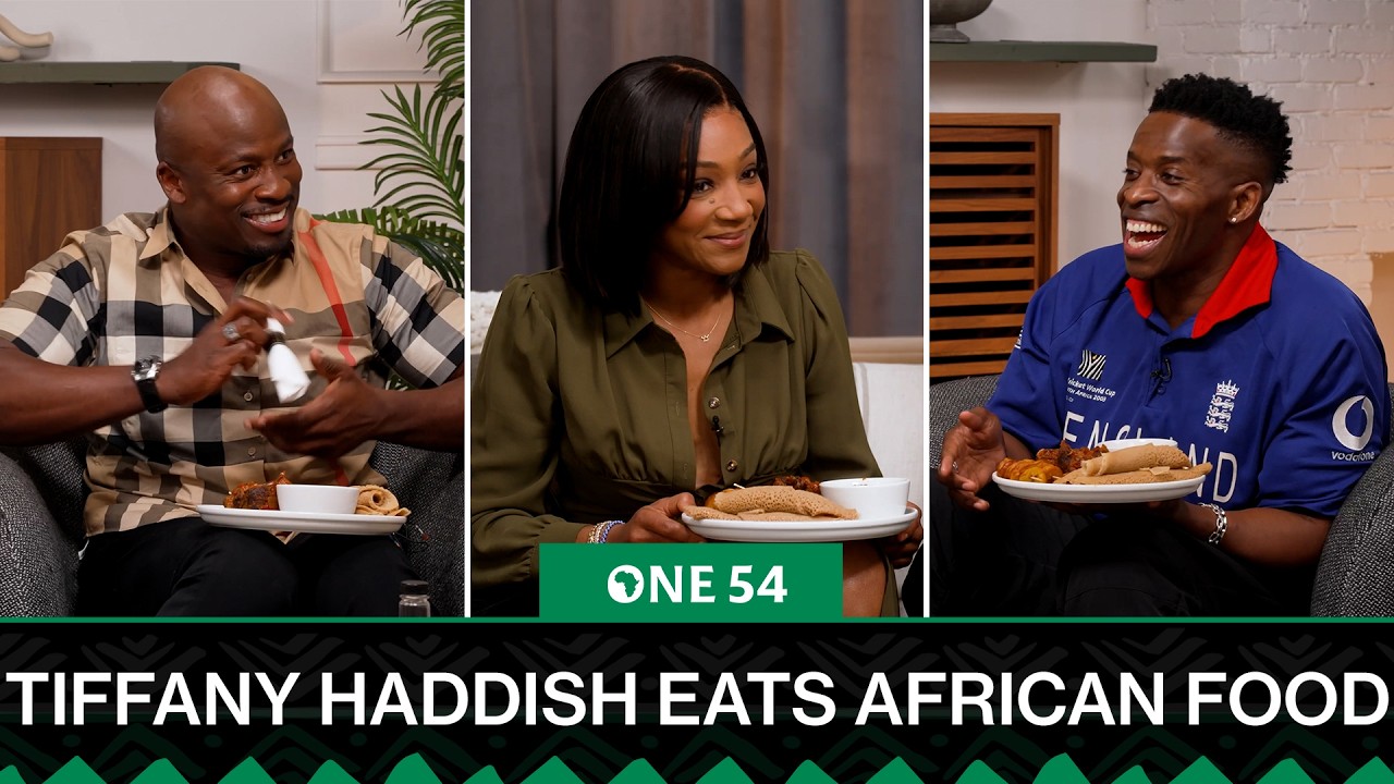 Tiffany Haddish Eats African Food & Flirts With Chef | One54 Africa Podcast