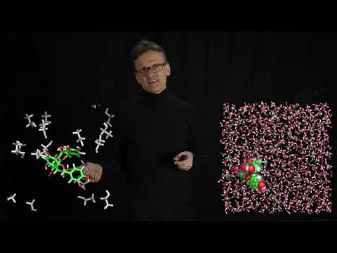 Lecture 06, concept 14: Biomolecules need to be solvated (e.g. in water)
