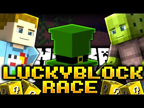 Minecraft: DEADLY LUCKY BLOCK RACE | Irish Block Mod